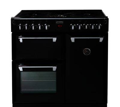 STOVES  Richmond 900DFT Dual Fuel Range Cooker - Black
